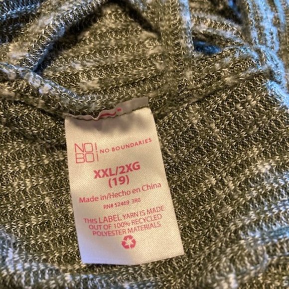 No Boundaries cardigan and tank set - Picture 5 of 15